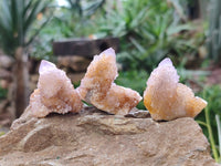 Natural Amethyst Spirit Quartz Specimens x 20 From South Africa