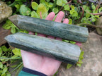 Polished Green Fuchsite Points x 3 From Madagascar - Toprock Gemstones and Minerals 