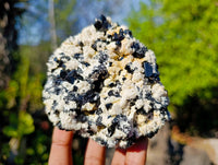 Natural Schorl Black Tourmaline Specimens x 3 From Namibia