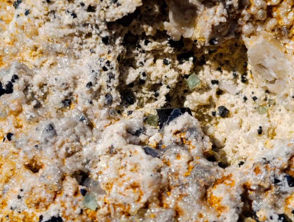 Natural Schorl Black Tourmaline Specimens x 3 From Namibia - Toprock Gemstones and Minerals 