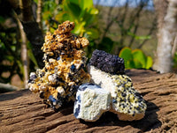 Natural Schorl Black Tourmaline Specimens x 12 From Namibia