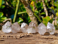 Natural Smokey Quartz Crystals x 35 From Brandberg, Namibia