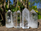 Polished Clear Quartz Crystals x 24 From Madagascar - Toprock Gemstones and Minerals 