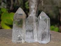 Polished Clear Quartz Crystals x 24 From Madagascar - Toprock Gemstones and Minerals 