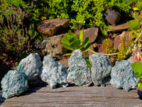 Natural Emerald Mica 'Mutokolite' Specimens x 6 From Mutoko, Zimbabwe