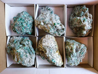 Natural Emerald Mica 'Mutokolite' Specimens x 6 From Mutoko, Zimbabwe