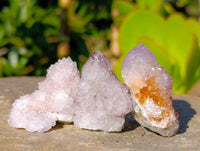 Natural Amethyst Spirit Quartz Specimens x 35 From South Africa