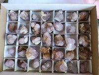 Natural Amethyst Spirit Quartz Specimens x 35 From South Africa