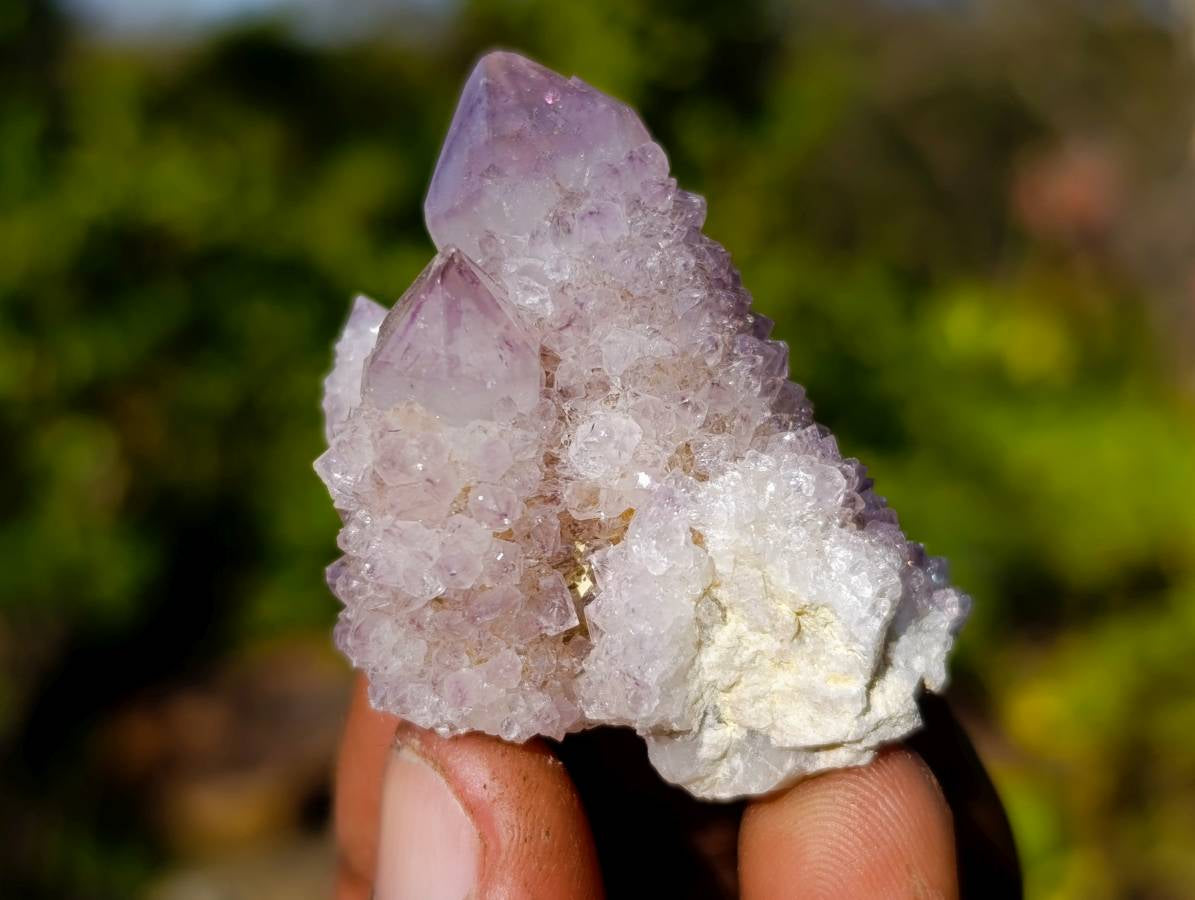 Natural Amethyst Spirit Quartz Specimens x 35 From South Africa - Toprock Gemstones and Minerals 