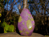 Polished Stichtite Standing Free Forms x 2 From Barberton, South Africa