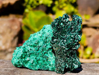 Natural Silky Malachite Specimens x 12 From Kasompe, Congo