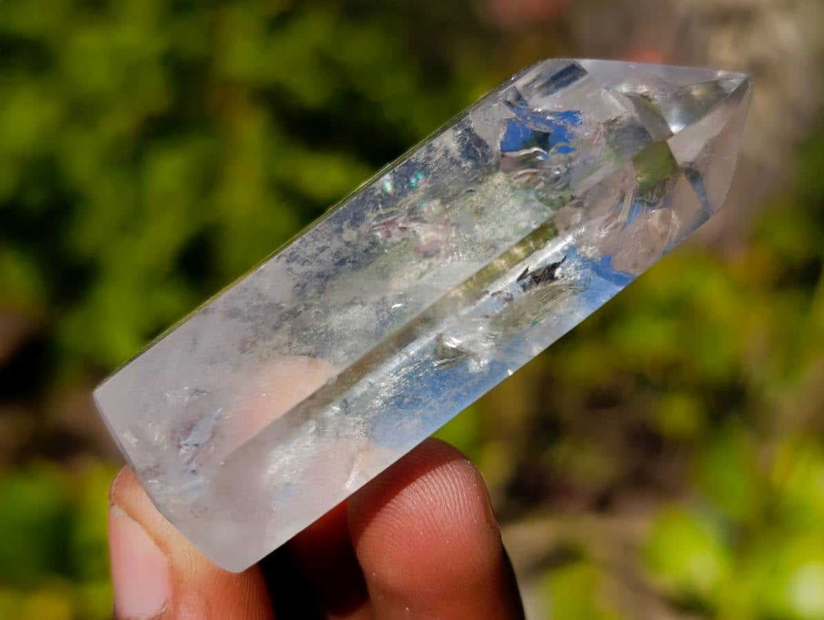 Polished Clear Quartz Crystals x 20 From Madagascar - Toprock Gemstones and Minerals 