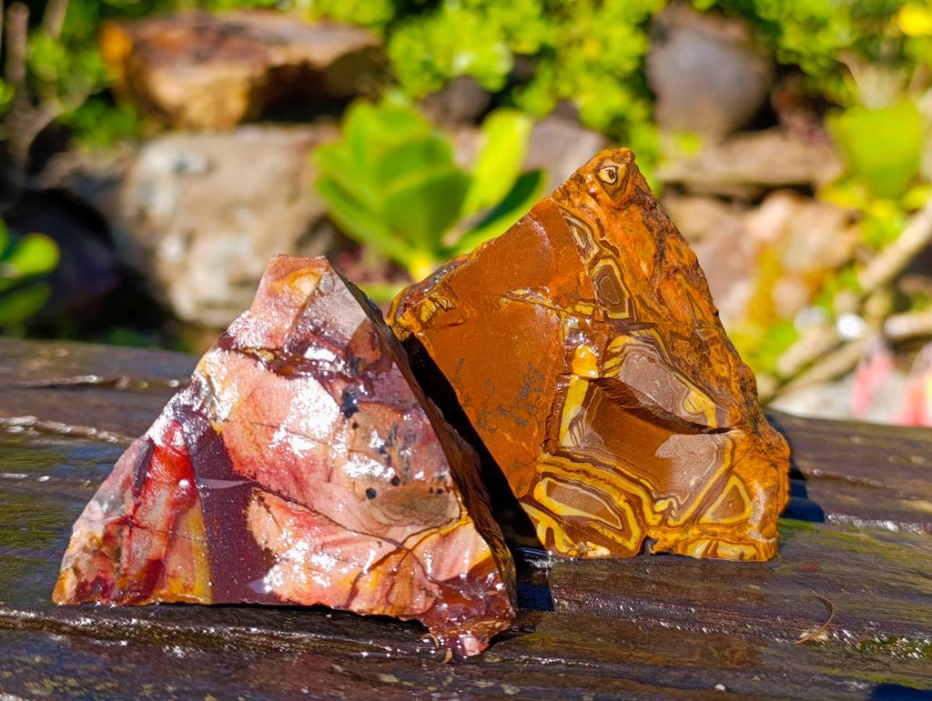 Natural Selected Nguni Jasper Cobbed Specimens x 12 From Prieska, South Africa - Toprock Gemstones and Minerals 