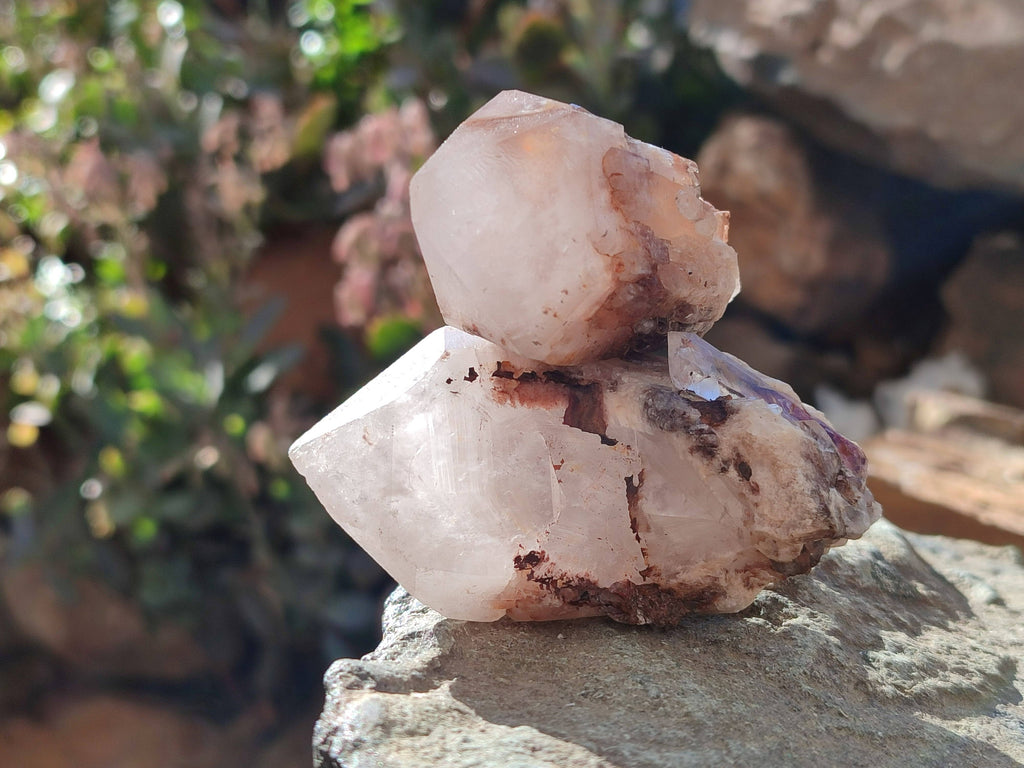Natural Quartz Crystals x 20 From Madagascar - Toprock Gemstones and Minerals 