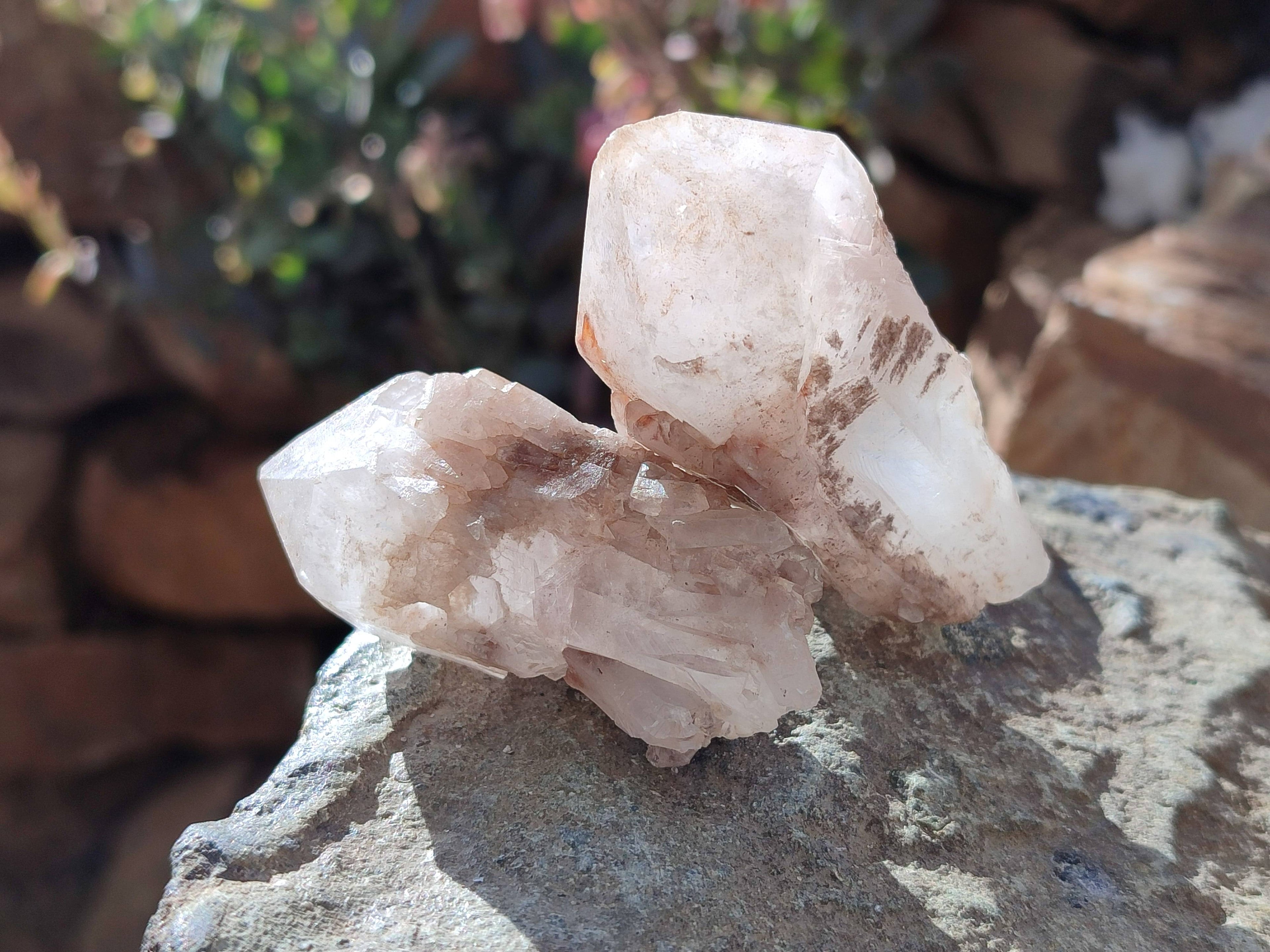 Natural Quartz Crystals x 20 From Madagascar - Toprock Gemstones and Minerals 