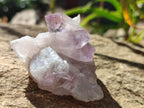 Natural Jacaranda Amethyst Clusters x 12 From Zambia - Toprock Gemstones and Minerals 