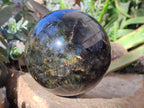 Polished Labradorite Sphere x 1 From Tulear, Madagascar - Toprock Gemstones and Minerals 