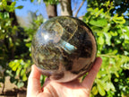 Polished Labradorite Sphere x 1 From Tulear, Madagascar - Toprock Gemstones and Minerals 