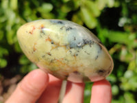 Polished Dendritic Opal Palm Stones x 6 From Moralambo, Madagascar - Toprock Gemstones and Minerals 