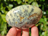 Polished Dendritic Opal Palm Stones x 6 From Moralambo, Madagascar - Toprock Gemstones and Minerals 