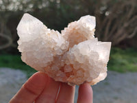 Natural Spirit Quartz Clusters x 4 From South Africa