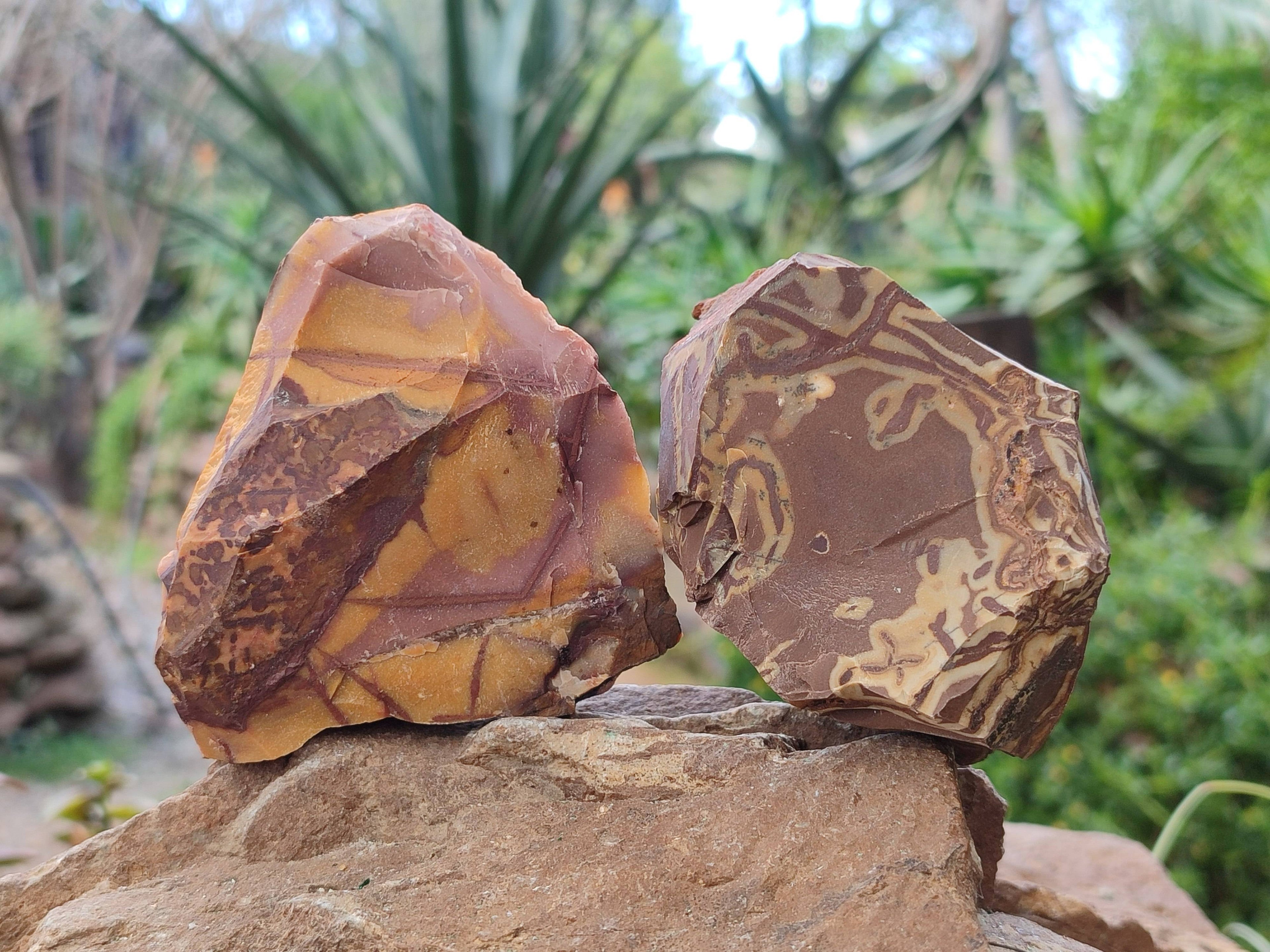 Natural Selected Nguni Jasper Cobbed Specimens x 12 From Prieska, South Africa - Toprock Gemstones and Minerals 