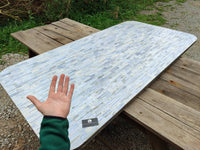Polished XXX Rare Huge Blue Lace Agate Table Top x 1 From Namibia