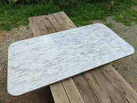 Polished XXX Rare Huge Blue Lace Agate Table Top x 1 From Namibia