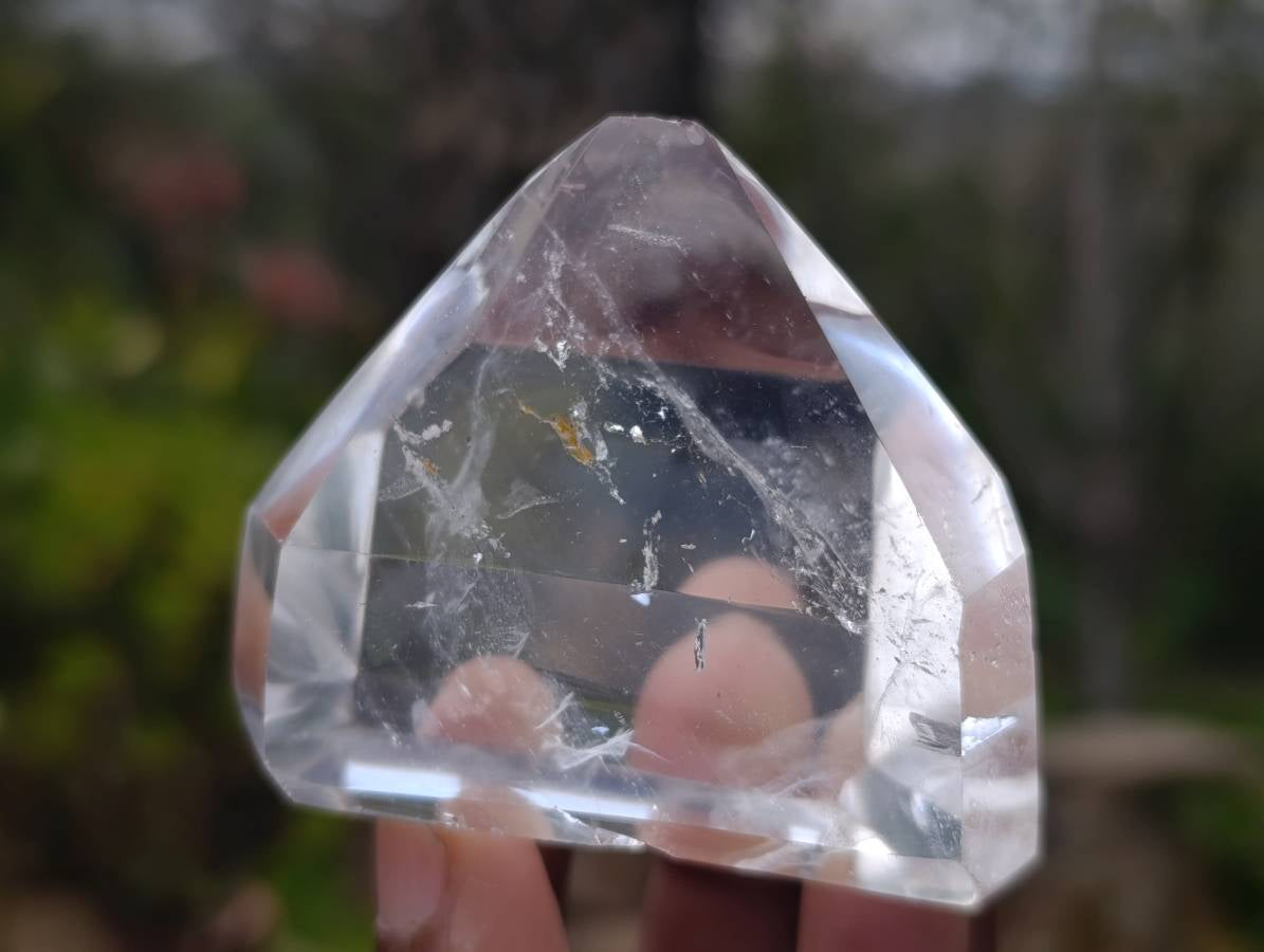 Polished Clear Quartz Crystals x 6 From Madagascar - Toprock Gemstones and Minerals 