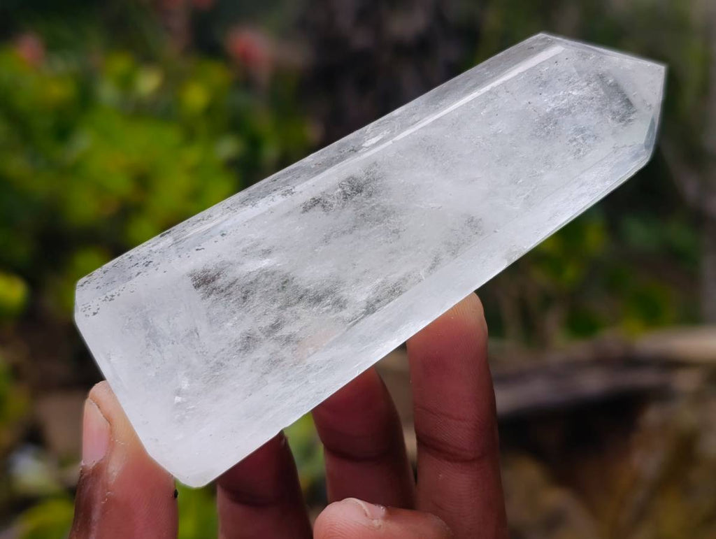 Polished Clear Quartz Crystals x 6 From Madagascar - Toprock Gemstones and Minerals 