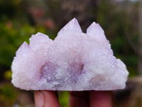 Natural Amethyst Spirit Quartz Clusters x 12 From Boekenhouthoek, South Africa