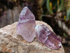 Natural Amethyst Quartz Crystals x 35 From Brandberg, Namibia - Toprock Gemstones and Minerals 