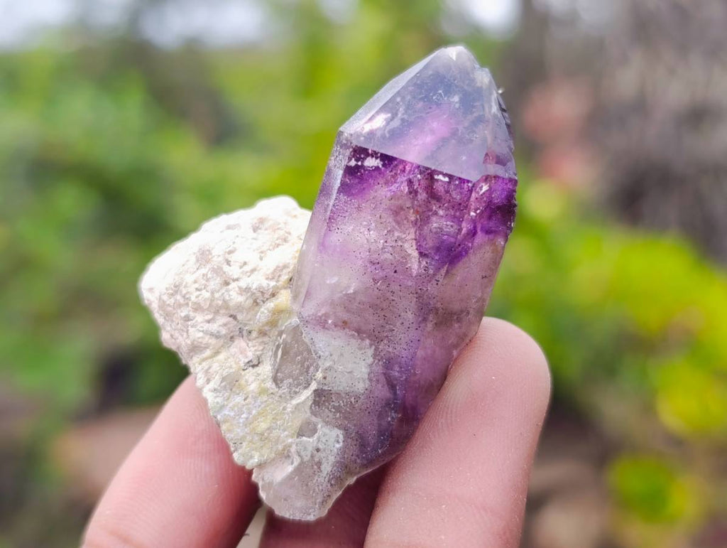 Natural Amethyst Quartz Crystals x 35 From Brandberg, Namibia - Toprock Gemstones and Minerals 