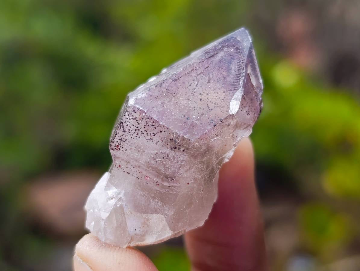 Natural Amethyst Quartz Crystals x 35 From Brandberg, Namibia - Toprock Gemstones and Minerals 
