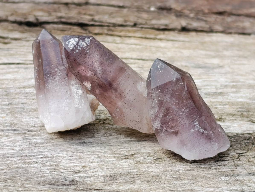 Natural Amethyst Quartz Crystals x 35 From Brandberg, Namibia - Toprock Gemstones and Minerals 