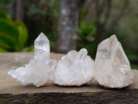 Natural Quartz Clusters x 57 From Madagascar