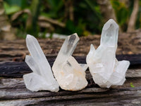Natural Quartz Clusters x 57 From Madagascar