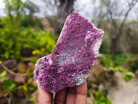 Natural Drusy Salrose with Chrysocolla and Malachite x 6 From Kakanda, Congo