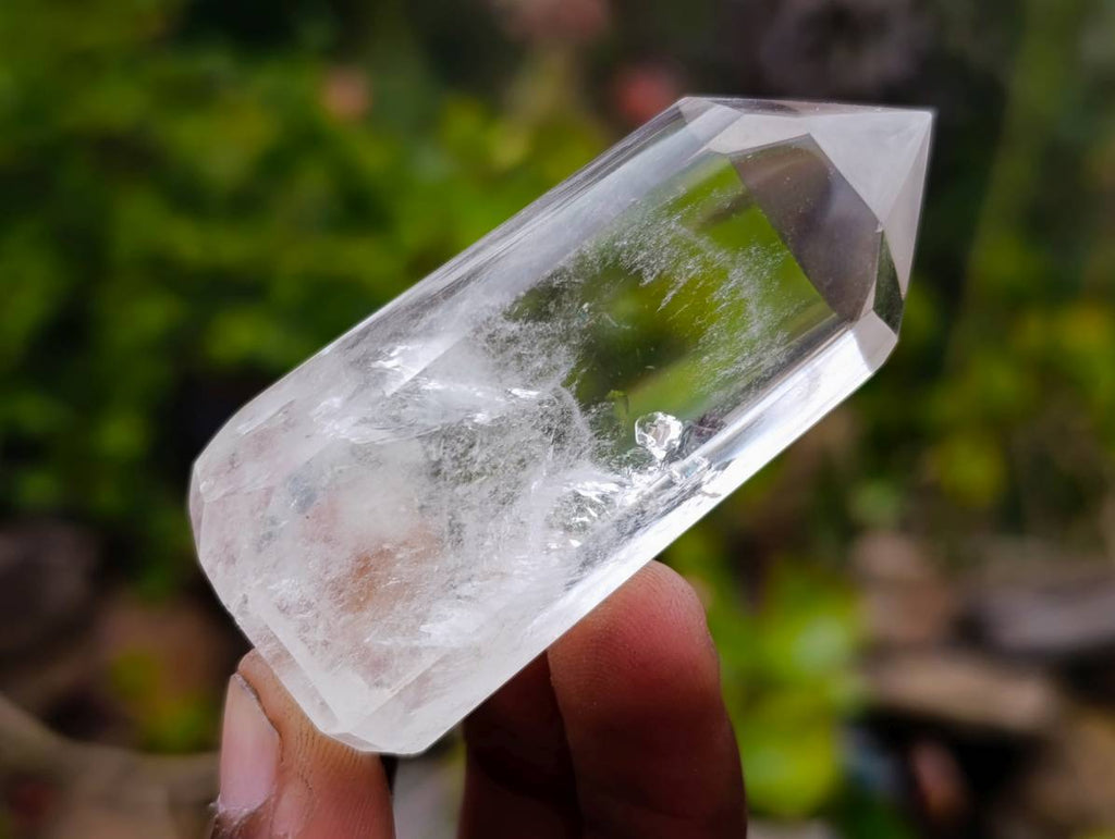 Polished Smokey Phantom Quartz Crystals x 20 From Madagascar - Toprock Gemstones and Minerals 