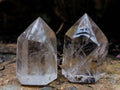 Polished Smokey Phantom Quartz Crystals x 20 From Madagascar - Toprock Gemstones and Minerals 