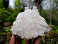 Natural Clear Quartz Clusters x 6 From Madagascar