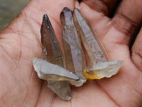 Natural Hyalite Opal Coated Smokey Quartz Crystals x 75 From Erongo, Namibia