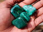 Polished Flower Banded Malachite Free Forms x 70 From Congo - Toprock Gemstones and Minerals 