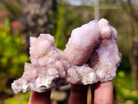 Natural Amethyst Spirit Quartz Clusters x 12 From Boekenhouthoek, South Africa