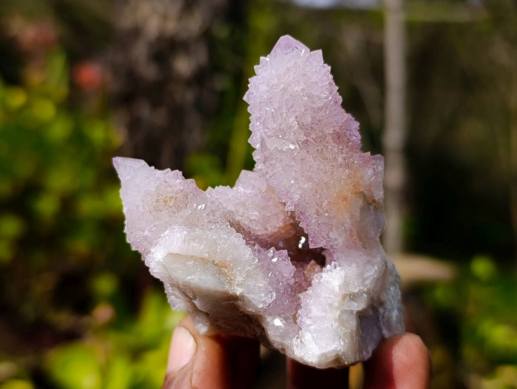 Natural Amethyst Spirit Quartz Clusters x 12 From Boekenhouthoek, South Africa - Toprock Gemstones and Minerals 