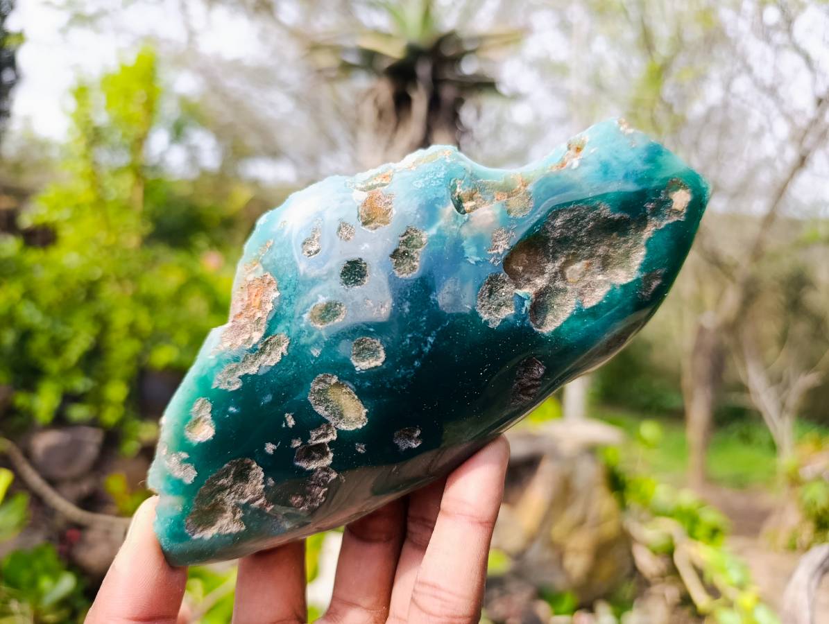 Polished On One Side Emerald Mtorolite x 4 From Mutorashanga, Zimbabwe - Toprock Gemstones and Minerals 