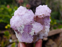 Natural Amethyst Spirit Quartz Clusters x 6 From Boekenhouthoek, South Africa