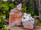 Natural Sunset Orange Calcite Specimens x 6 From Spitzkop, Namibia - Toprock Gemstones and Minerals 