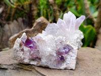 Natural Mixed Brandberg Quartz Specimens x 9 From Brandberg, Namibia
