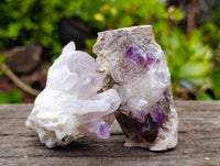 Natural Mixed Brandberg Quartz Specimens x 9 From Brandberg, Namibia